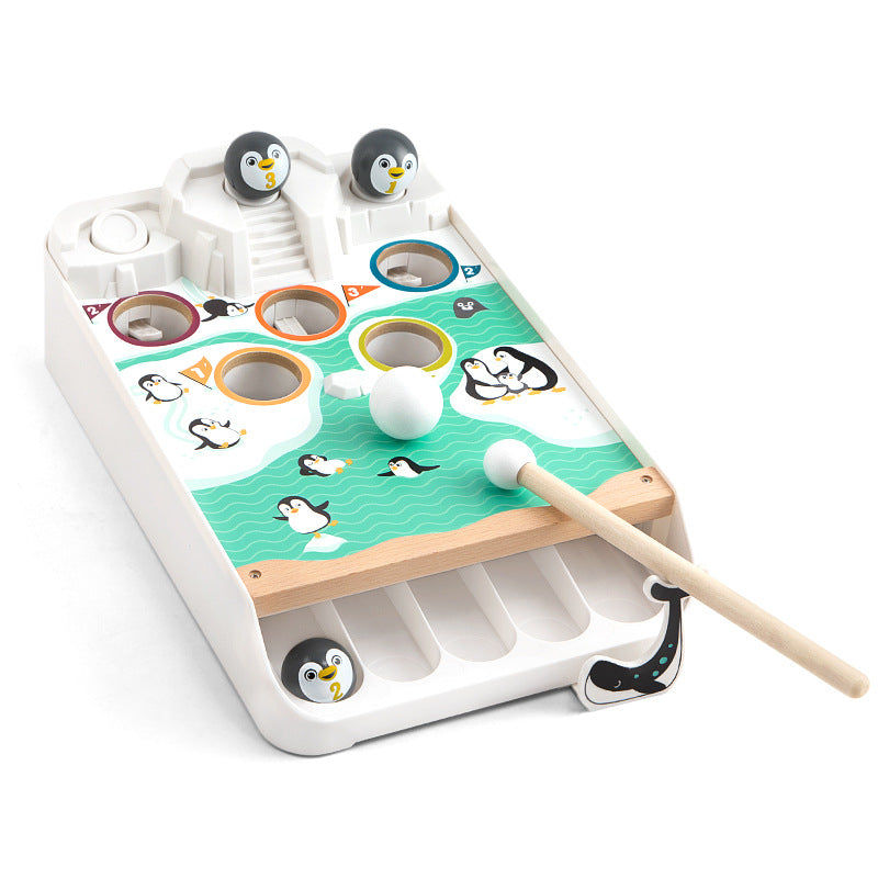 Penguin Icebreaking Mini Billiards For Young Children