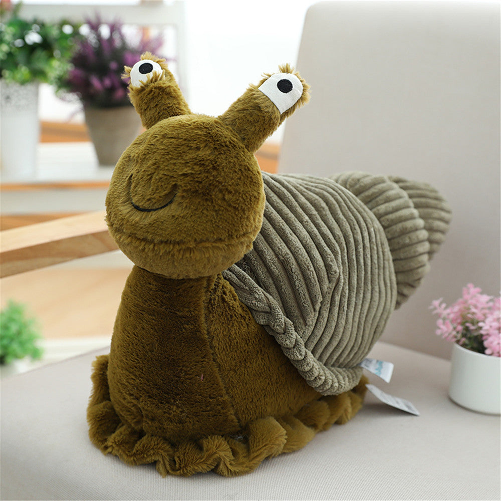 Snail plush toy