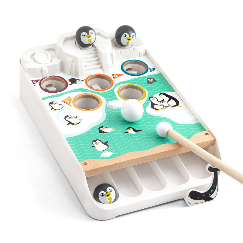 Penguin Icebreaking Mini Billiards For Young Children