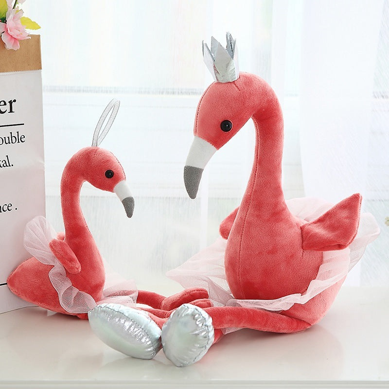 Swan doll plush toy