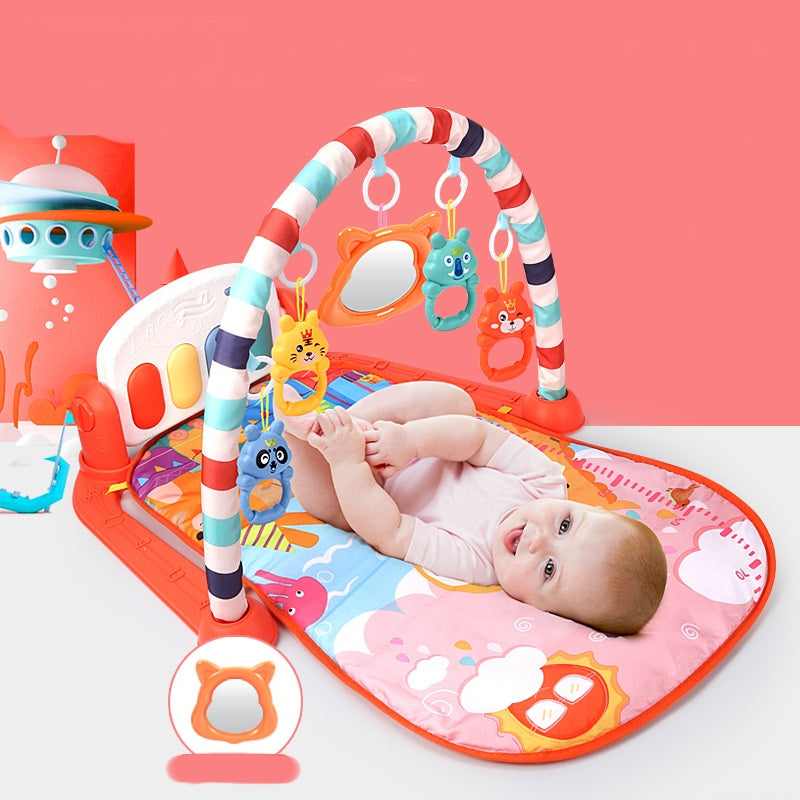 Baby Fitness Frame Pedal Piano Baby With Music Kids Pedal Toy