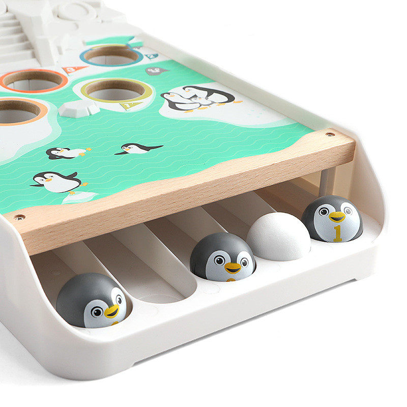 Penguin Icebreaking Mini Billiards For Young Children