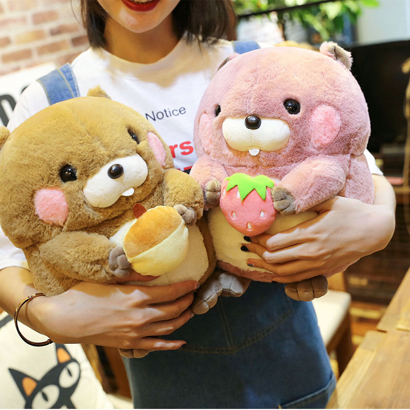 Direct Selling Cartoon Cute Groundhog Plush Toy Doll Shopping Mall Doll Machine Doll Wholesale Custom Large Discount