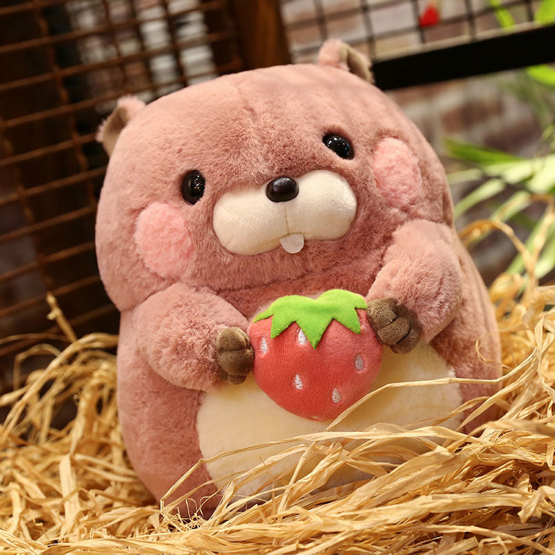 Direct Selling Cartoon Cute Groundhog Plush Toy Doll Shopping Mall Doll Machine Doll Wholesale Custom Large Discount