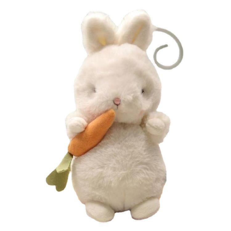 Cute Fluffy Bunny Plushies Stuffed Soft Baby Appease Toy Long Plush Hug Star Carrot Rabbit