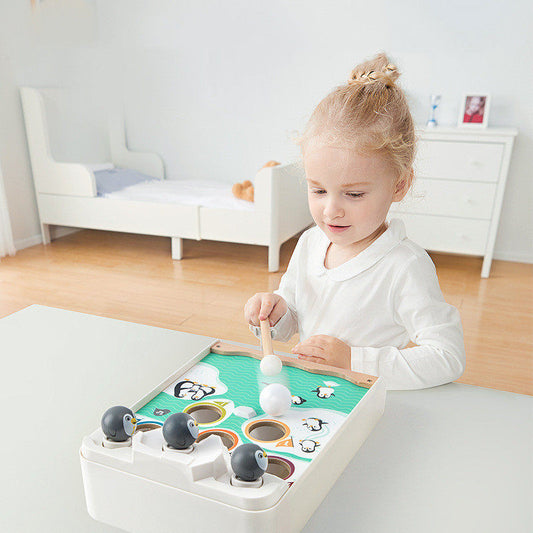 Penguin Icebreaking Mini Billiards For Young Children